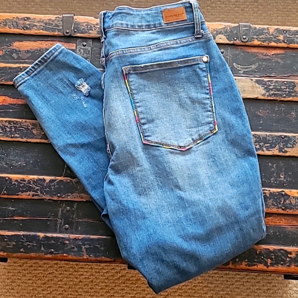 JUDY BLUE women's size 14w jegging skinny jean